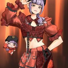 アイドルのファンアート