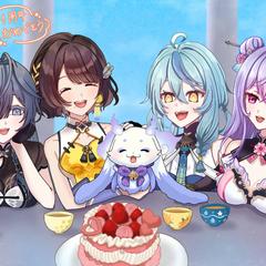 あやかき周年お祝いイラスト