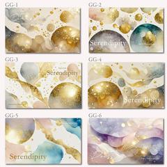 名刺／カード用テンプレート「GG」