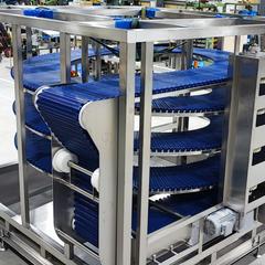 サイドドライブ散水スパイラルコンベア設計2