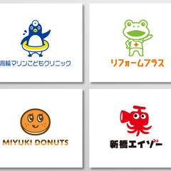 キャラクターロゴ見本