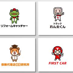 キャラクターロゴ見本