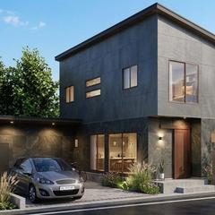 住宅の外観CGパースを作成します