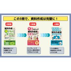 自著のビジネス書。資料作成術入門シリーズ