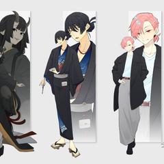 TRPGで使用した立ち絵