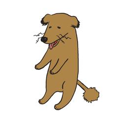 ご自身のペットで面白可愛いイラストです！