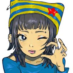 イラスト上半身・サンプル