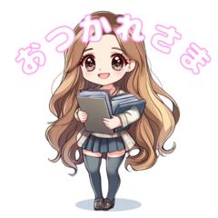癒し系OLチビキャラ