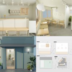 かき氷店空間デザイン