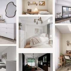 ３Dパースで見せるインテリアコーディネート