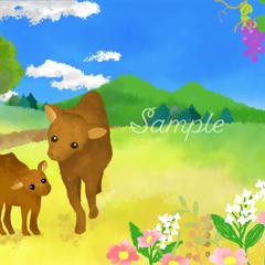ひろの佐々木ファーム様ホームページ用イラスト