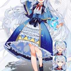 VTuber立ち絵・キービジュアルイラスト