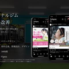 （自主制作）パーソナルジム　バナー制作