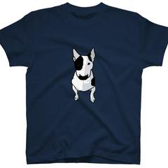 SUZURIにてブルテリアの絵でTシャツ等作成