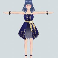Vtuber用のVRMデ－タ－形式キャラクター