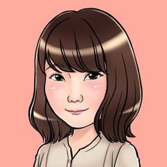 名刺用似顔絵