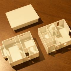 住宅模型2-全パーツ-