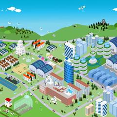 未来的な都市計画