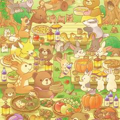まちがいさがし問題イラスト