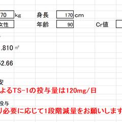 薬の投与量を計算するExcelの作り方相談