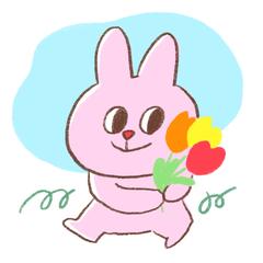 うさぎのイラスト