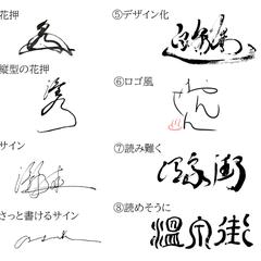 文字のサンプルです