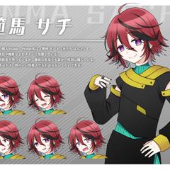 CoCTRPG用オリジナル探索者イラスト【範馬サチ】