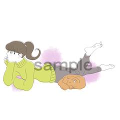 線画イラスト