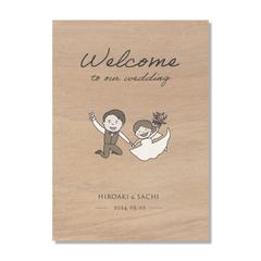 結婚式のウェルカムボード作成