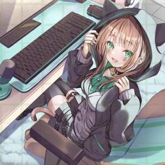 配信者活動用一枚絵