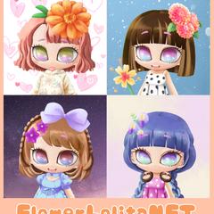NFTコレクションFlowerLolita