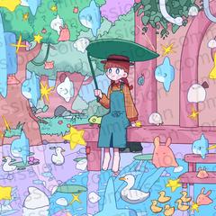 まちがいさがしイラスト【まんぼう】