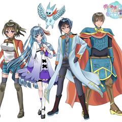 オリジナルゲームのキャラクターデザイン