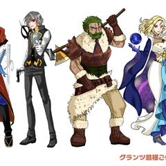 フリーゲーム制作者『グランツ翁』様ご依頼立ち絵