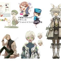 キャラクターイラスト