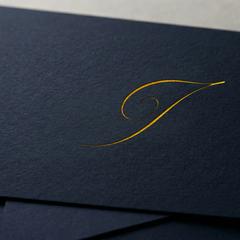 Sophisticated Line Art - "T" -