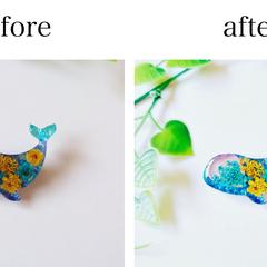 ハンドメイド作品の加工/修整