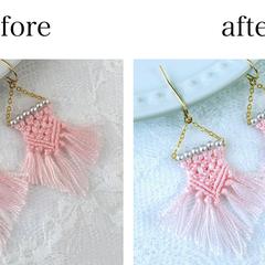 ハンドメイド作品の加工/修整