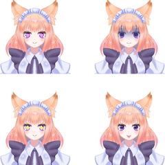 Livd2Dモデル表情集02