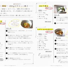 管理栄養士による健康レシピ制作・料理撮影・レシピ資料作成
