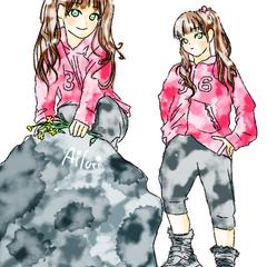 カッコイイ目指す双子