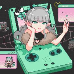 配信用ドット絵アニメーション