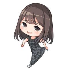 デフォルメ似顔絵例