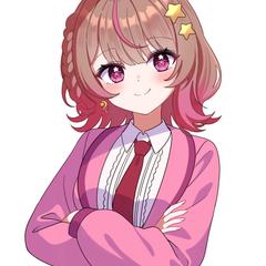Vtuber【成瀬もち様】バストアップイラスト