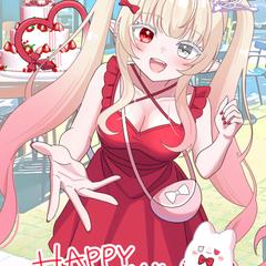 お誕生日お祝いイラスト作成