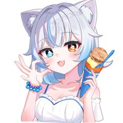 Vtuber【あもじょシロ様】水着イラスト
