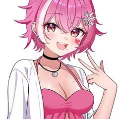 Vtuber【氷凝ゆき様】水着イラスト