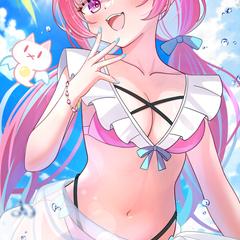 VTuber【結城さくな様】ファンアート
