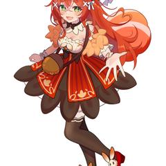 Vtuber【萌木くるみ様】立ち絵イラスト