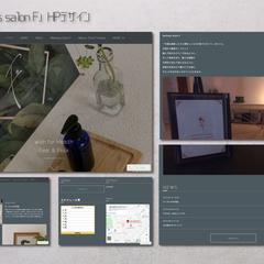【wellness salon F様】店舗HP制作
